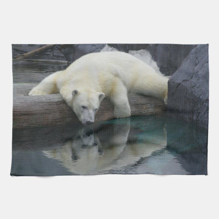 Polar Bear Kitchen Towel Home Decor