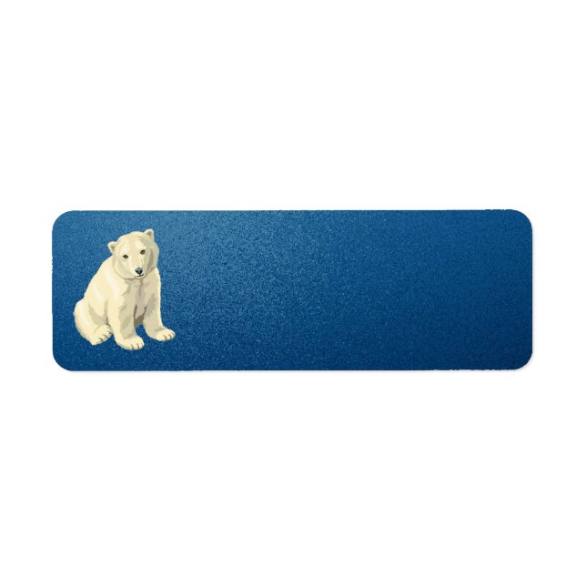polar bear label (Front)