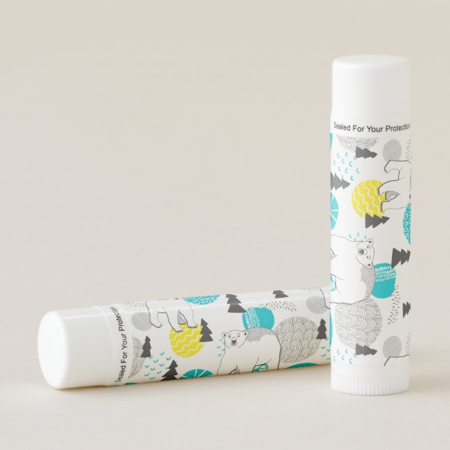 Polar bear lip balm (Front)
