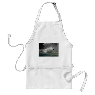 Polar Bear Love Adult Apron