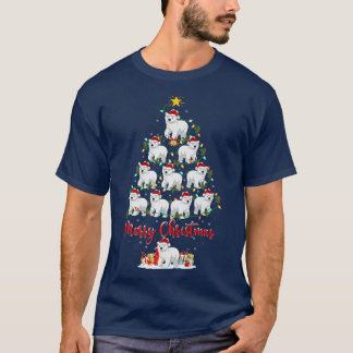 Polar Bear Lover Matching Santa Polar Bear Christm T-Shirt
