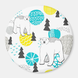 Polar bear magnet