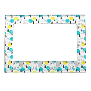 Polar bear magnetic frame
