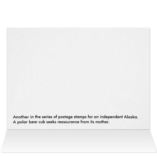 Polar Bear - Mama Nose Best (Inside Horizontal (Top))