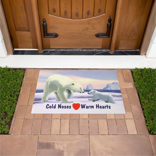 Polar Bear _ Mama Nose Best Doormat