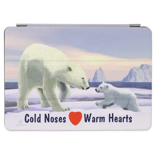 Polar Bear _ Mama Nose Best iPad Air Cover