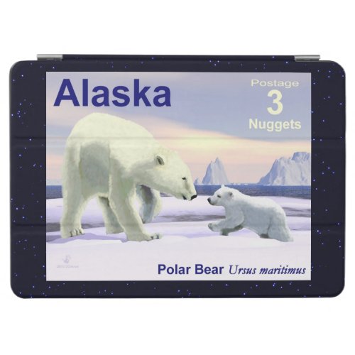 Polar Bear _ Mama Nose Best iPad Air Cover