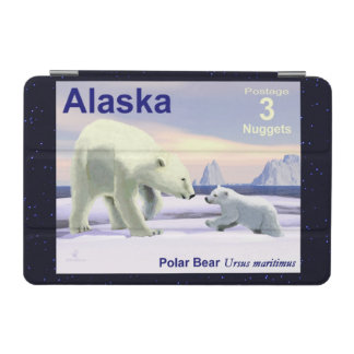Polar Bear - Mama Nose Best iPad Mini Cover