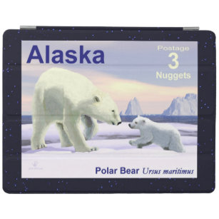Polar Bear - Mama Nose Best iPad Smart Cover