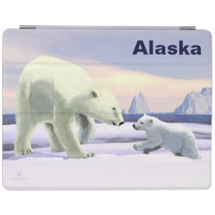 Polar Bear - Mama Nose Best iPad Smart Cover