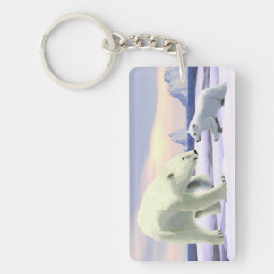 Polar Bear - Mama Nose Best Keychain