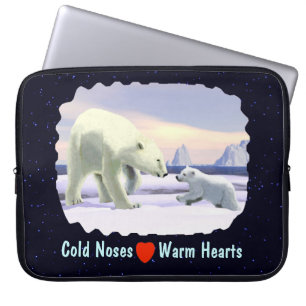 Polar Bear - Mama Nose Best Laptop Sleeve