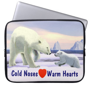 Polar Bear - Mama Nose Best Laptop Sleeve