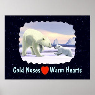 Polar Bear - Mama Nose Best Poster
