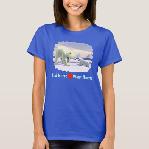 Polar Bear _ Mama Nose Best T_Shirt