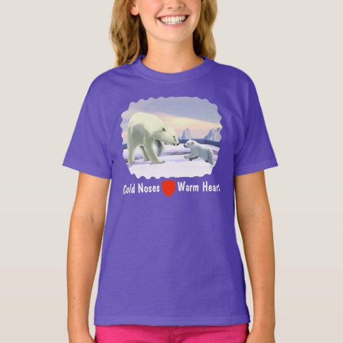 Polar Bear _ Mama Nose Best T_Shirt