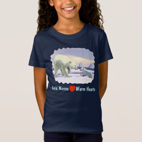 Polar Bear _ Mama Nose Best T_Shirt