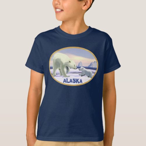 Polar Bear _ Mama Nose Best T_Shirt