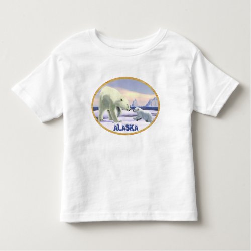 Polar Bear _ Mama Nose Best Toddler T_shirt