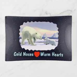 Polar Bear - Mama Nose Best Trinket Tray