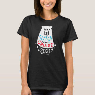 Polar Bear Matching Family Alaska Cruise 2021 T-Shirt
