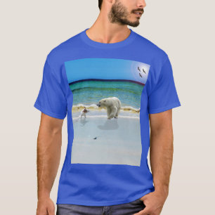 Polar Bear Meets Jack Russell, Tshirt
