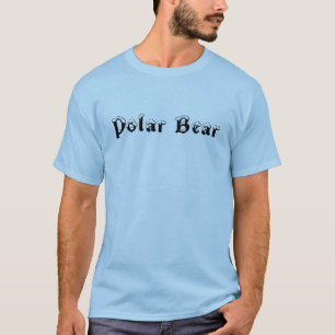 Polar Bear Mens Blue T-shirt