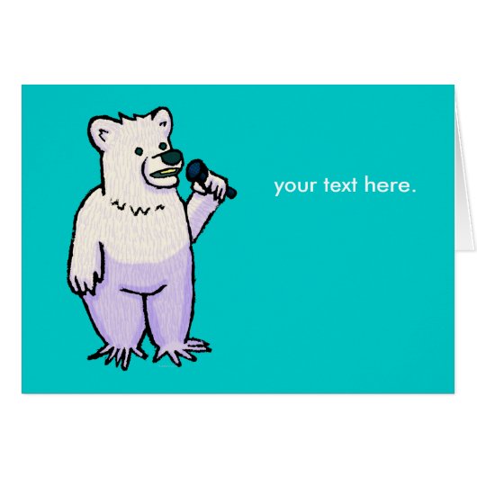 Polar Bear Mike Cards (Front Horizontal)