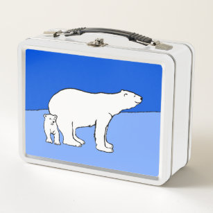 polar bear lunch box