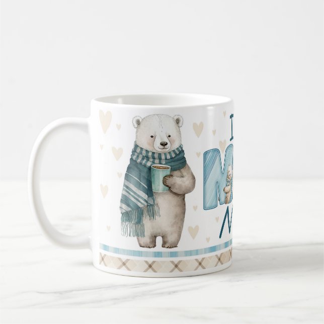 Polar Bear Mom Mug (Left)