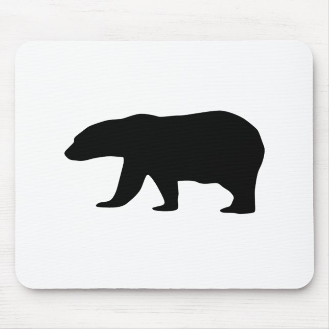 Polar Bear Mouse Pad (Front)