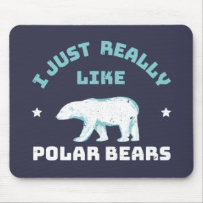 Polar Bear Mouse Pad