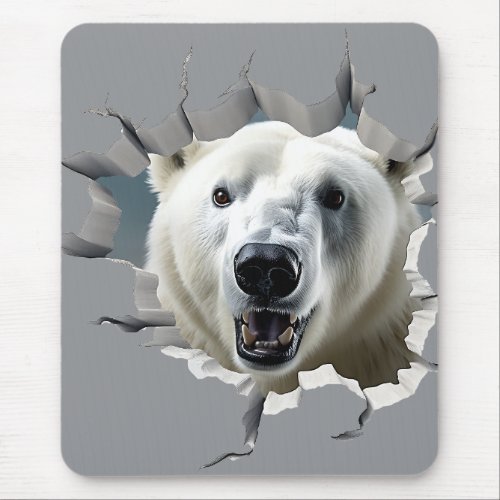 Polar Bear Mouse Pad