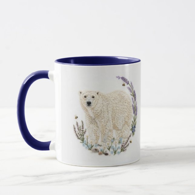polar bear mug (Left)
