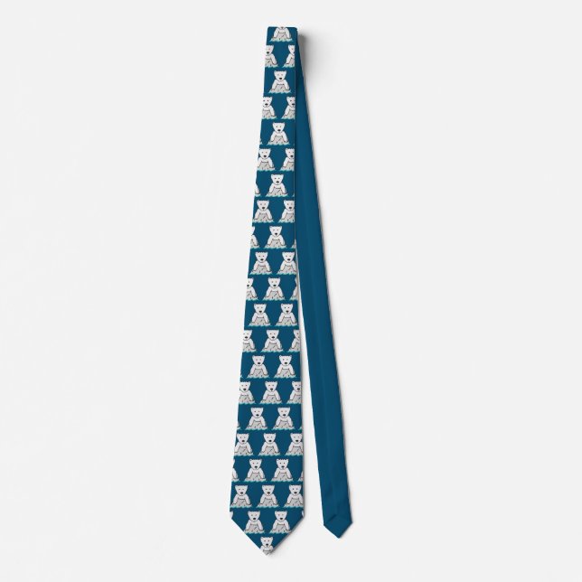 Polar Bear Neck Tie (Front)