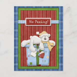 Polar Bear No Peeking Christmas Cards