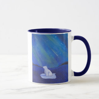 Polar Bear & Northern Lights Mug