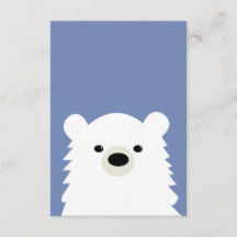 Polar Bear Note Card