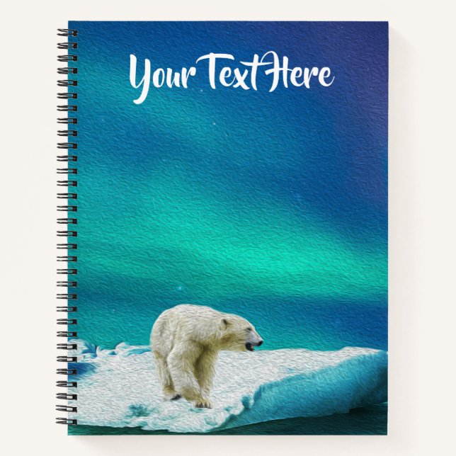 Polar Bear - Notebook (Front)