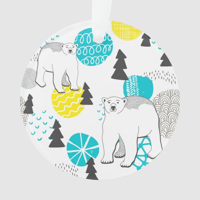 Polar bear ornament (Front)