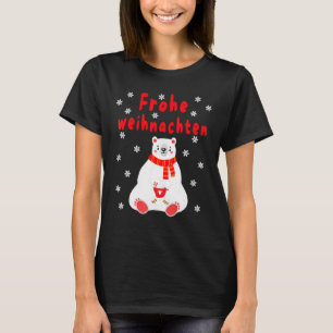 Polar Bear Pajama Cute Christmas Frohe Weihnachten T-Shirt