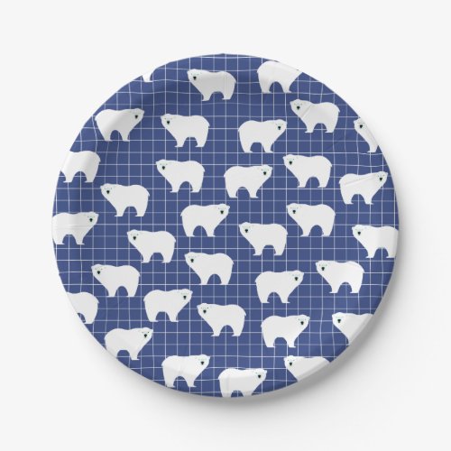 Polar Bear Paper Plates