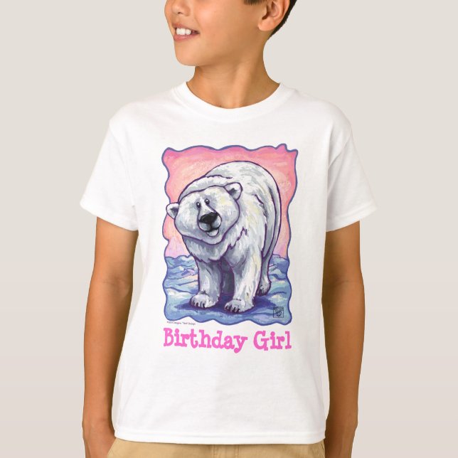 Polar Bear Party Center T-Shirt (Front)