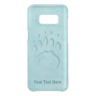 Polar Bear Paw Print Uncommon Samsung Galaxy S8 Case