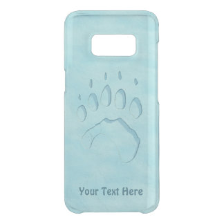 Polar Bear Paw Print Uncommon Samsung Galaxy S8 Case