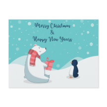 Polar Bear & Penguin!