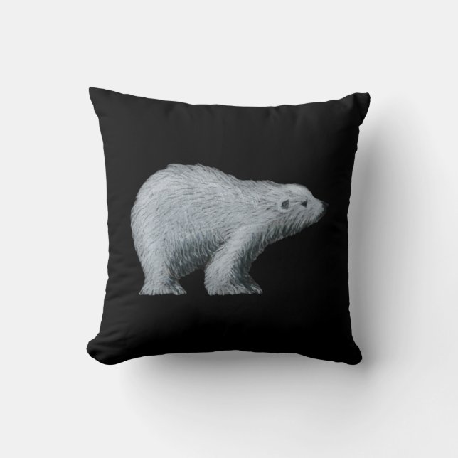 Polar Bear Pillow (Front)