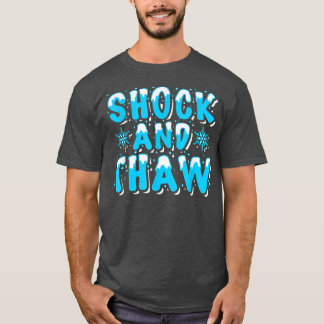 Polar Bear Plunge 2022 Costume Ice Swimming Shock  T-Shirt