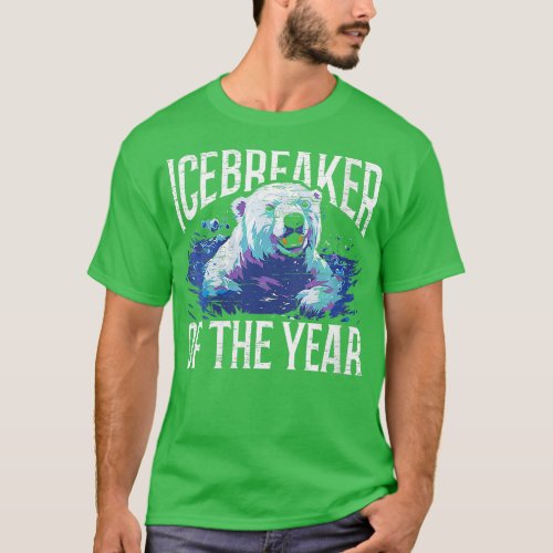 Polar Bear Plunge Icy Water Polar Plunge VNeck   1 T_Shirt