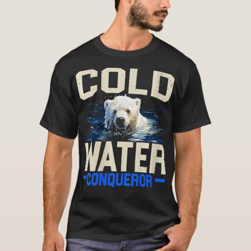 Polar Bear Plunge Icy Water Polar Plunge VNeck  T_Shirt